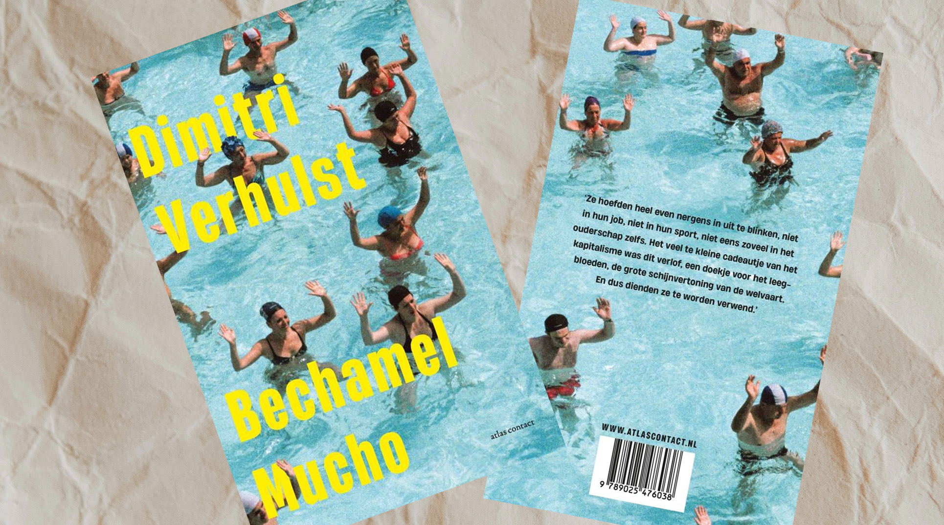 de cover en back van het boek Bechamel Mucho