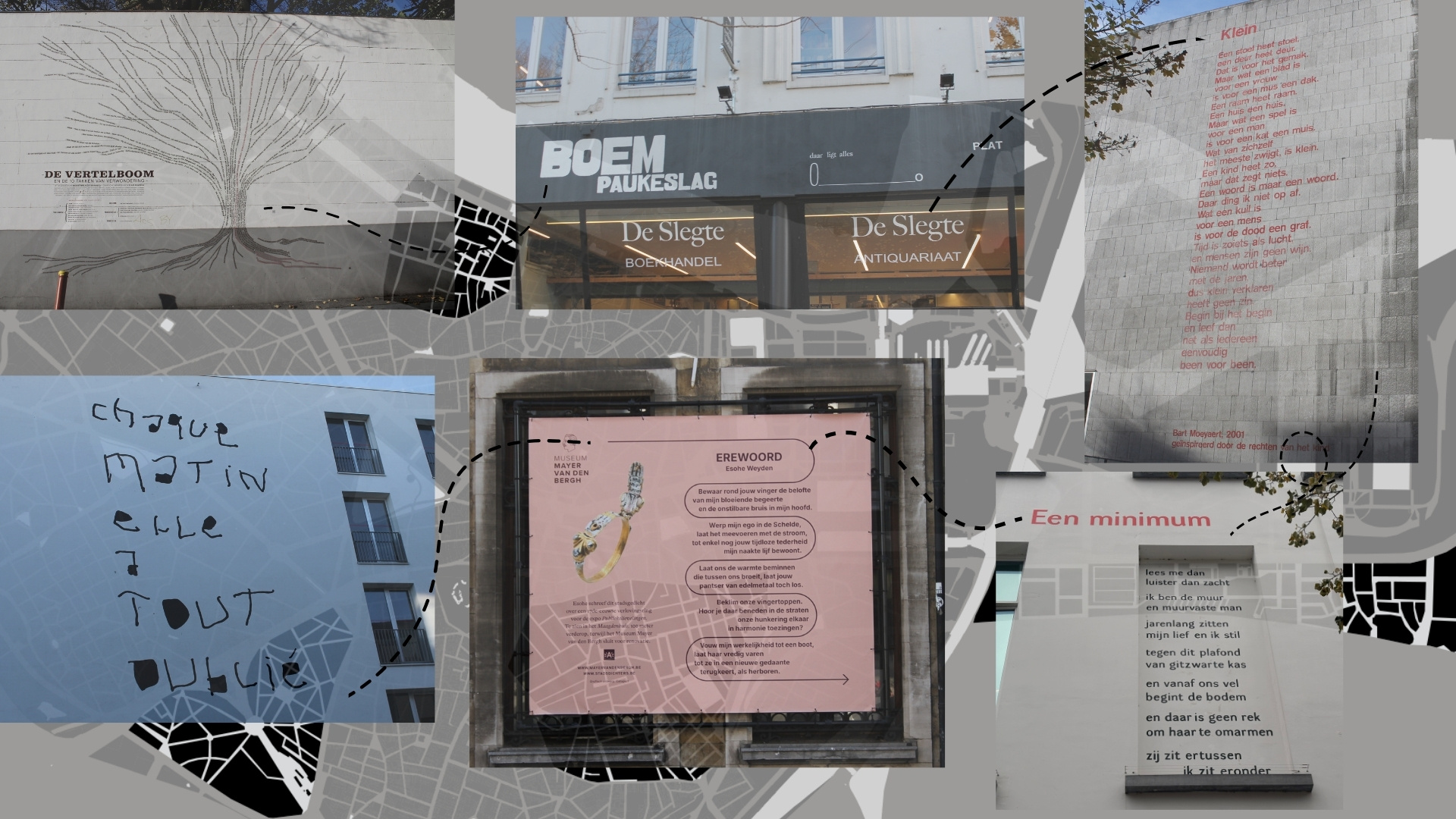 [ANTWERPEN BRUIST VAN DE POËZIE] (© [Annemarie Bahro, Lena Vercammen & Merel Haverkamp] | dwars) 