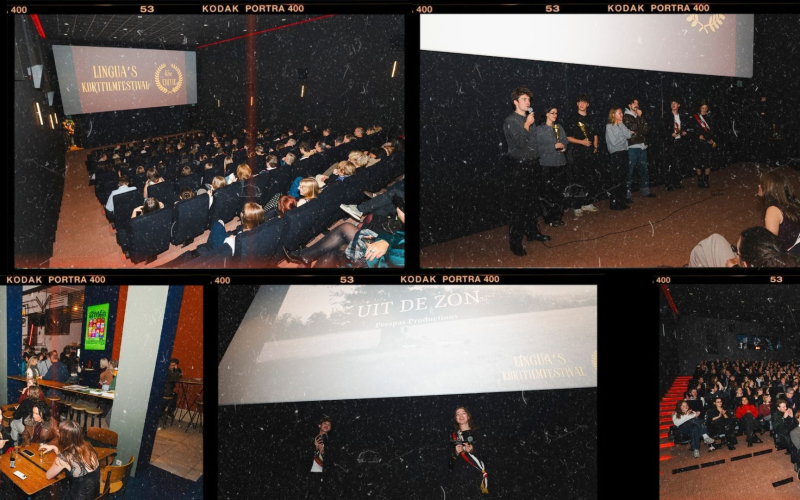 [DOOR EEN APORIE IN AI-AMSTERDAM MET LINGUA'S KORTFILMFESTIVAL ] (© [Thor Willems (extern)] | dwars)