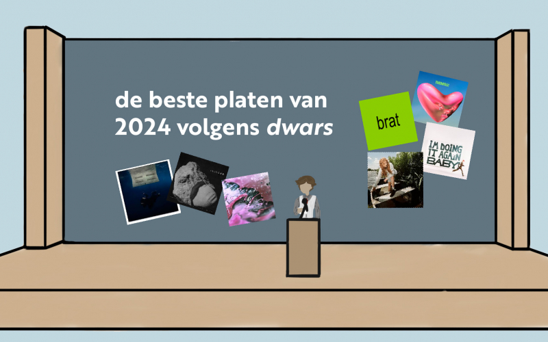 prijsuitreiking voor de beste platen volgens dwars