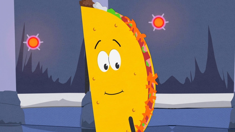 South Park taco (© South Park)