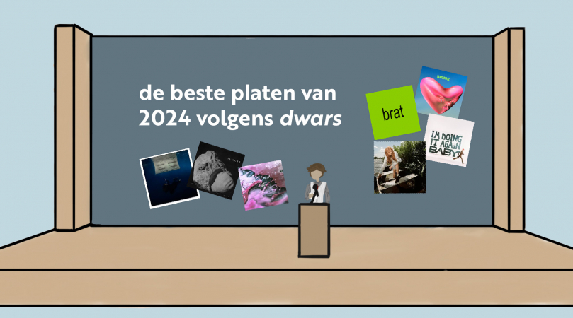 prijsuitreiking voor de beste platen volgens dwars