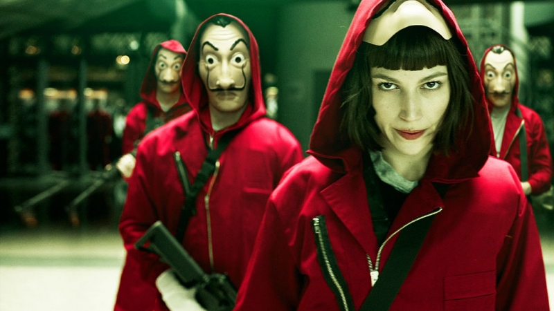 La Casa de Papel | Netflix | dwars